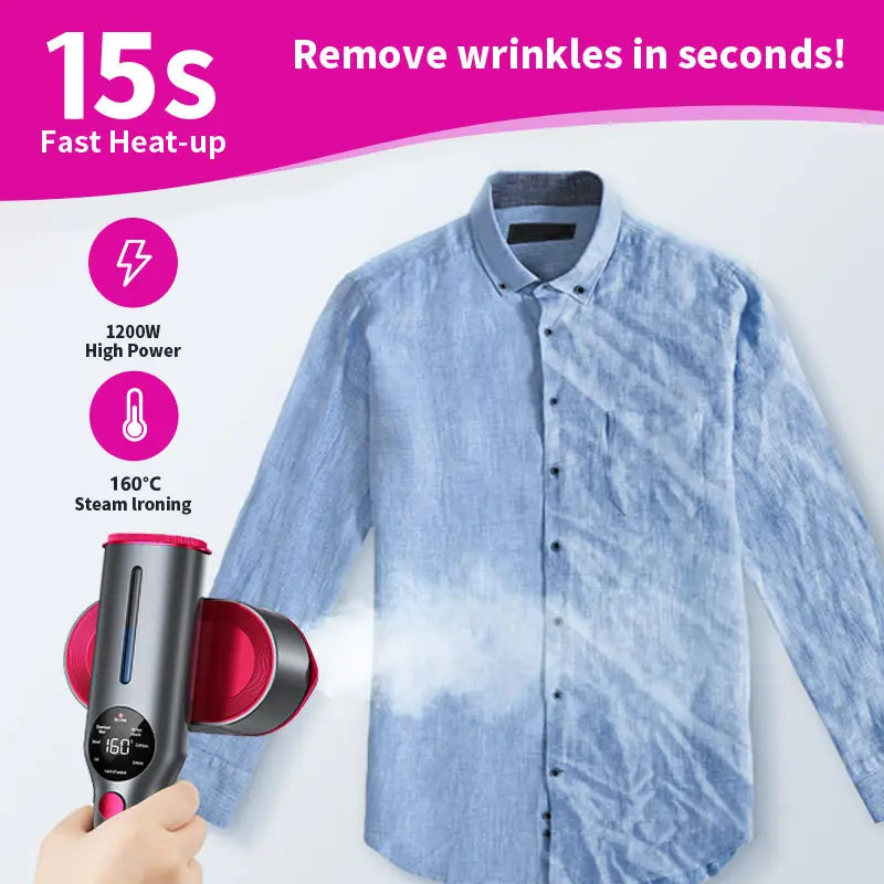 Portable Garment Steamer for Travel